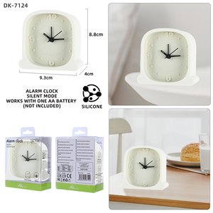 Modern Home New Simple Style Silicone Drop-Resistant Shockproof Alarm <b>Clock</b> Children's <b>Bedroom</b> Dining Table <b>Clock</b> in 2 Colors - Product Image 6