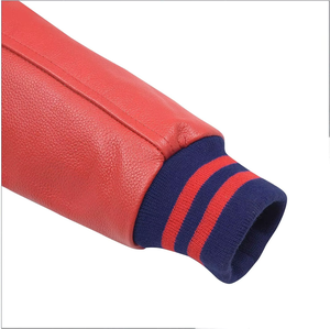 Chaqueta hecha a medida, nuevo estilo, transpirable, de talla grande, chaqueta universitaria de béisbol para hombre - Product Image 6