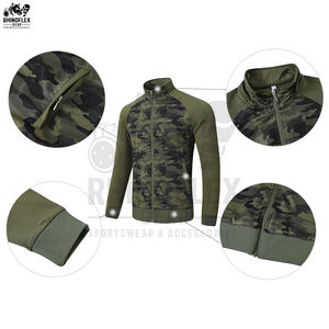Men's Customized Camouflage <b>Tracksuits</b> Printed Private Label Slim Sweatpants & Hoodie Oem Camouflage Zipper <b>Tracksuits</b> Set - Product Image 2