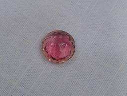 พลอยทัวร์มาลีน9x9x4มม. อัญมณีหลวมสำหรับต่างหูและสร้อยข้อมือสีชมพู - Product Image 3