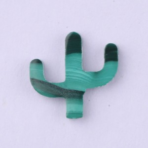 Malaquita Natural de alta calidad, 13mm, Estrella elegante, mariposa, Luna, formas, piedras preciosas sueltas, fabricación de joyas, Color AA - Product Image 3