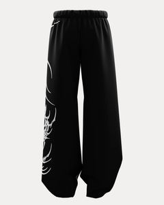 Pantalon à la mode, impression d'écran personnalisée, broderie de logo OEM, pantalon streetwear, pantalon ample droit, taille plus, pantalon ample pour homme - Product Image 3