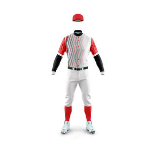 Nuevo Conjunto de Uniforme de Béisbol y Sóftbol de Alta Calidad, Hecho a Medida, Transpirable y de Secado Rápido, 100% Poliéster - Product Image 2