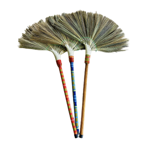 Balai à gazon fait main du Vietnam/Balai de nettoyage écologique par eco2go Factory Export - Product Image 1
