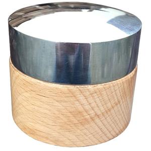 Socle en bois Enclume de banc Bas dôme avec socle en bois Enclume de banc avec socle en bois - Product Image 1