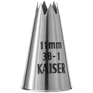 Kaiser Star Nozzle 11mm ProfiDekoCenter-5 Pack <b>Cake</b> <b>Decorating</b> <b>Supplies</b> - Product Image 1