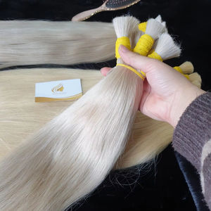 2024 Volos pour les couleurs Remy Extensions de cheveux Machine Double trame de couleur claire paquet de cheveux vietnamiens 100g en vrac prix de gros - Product Image 1