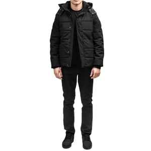 Blouson matelassé à col montant pour homme 2024, style streetwear, confortable, pour la saison hivernale, grande taille, séchage rapide, respirant, service OEM - Product Image 4