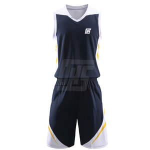 Concevez votre propre uniforme de basket-ball 100% polyester dernier style ensemble d'uniformes de basket-ball de meilleure qualité - Product Image 1