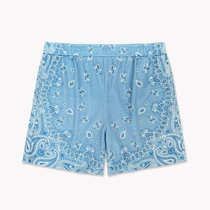 Shorts de sport décontractés pour hommes, fabriqués au Pakistan, nouveau style, en toile unie, taille haute, séchage rapide, coupe-vent, personnalisables, pour le basketball - Product Image 1