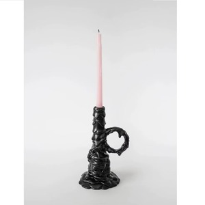 High standard quality <b>black</b> ring design excellent stability for tall candles nice <b>holder</b> ideal for special events and gatherings - Product Image 6