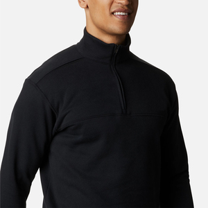 Slim Fit Adulte Hommes Demi Zip Sweat Noir Couleur Plus La Taille À Manches Longues Vêtements De Plein Air Sweat Pour Garçons OEM srvice - Product Image 5