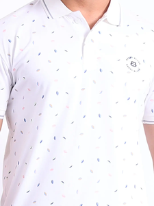 Stylish Comfortable Men's Half Sleeve for <b>Polo</b> <b>Neck</b> <b>T</b>-<b>Shirt</b> 100% Cotton Printed Casual Wear Regular Fit and Stretchable - Product Image 5