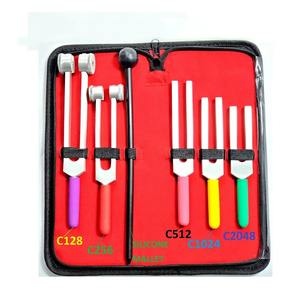 Tenedores de afinación de alta calidad para curación vibratoria, juego de diapasón médico de aleación de aluminio chacra, certificado CE, certificado ISO - Product Image 2