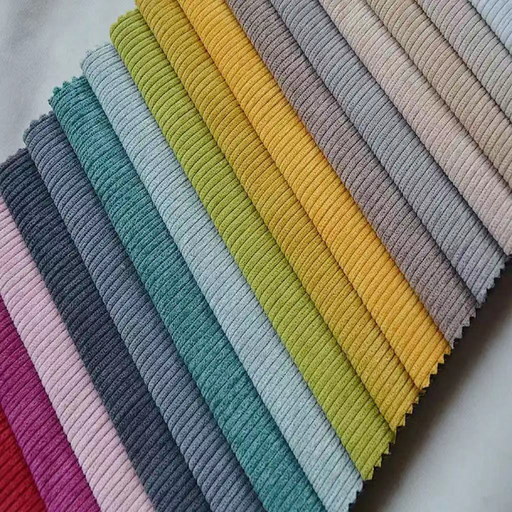 wide wale corduroy fabrics for home textile grey corduroy home textile fabric polyester fabric