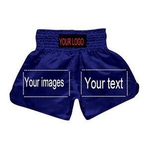 กางเกงมวยไทยสั่งทำขายส่ง ปักโลโก้ได้ กางเกงมวยไทยผ้าซาตินสำหรับทุกเพศ - Product Image 3