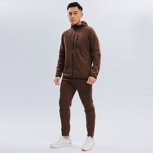 Conjunto Deportivo Informal Personalizado para Hombre, con Capucha, Transpirable, de Algodón para Invierno, con Pantalones Deportivos Ligeros de Felpa - Product Image 2