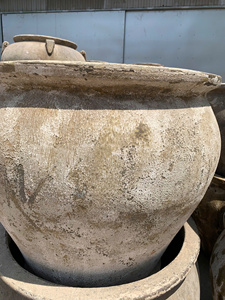 <span class=keywords><strong>Atlantis</strong></span> nhà vườn Polystone sợi nồi hẹp cũ trồng hộp Chậu hoa Bong Bóng tráng men gốm trồng handmade gốm - Product Image 3