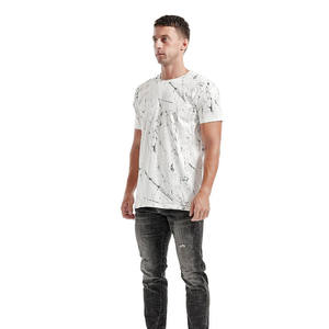 Novedad de 2025, camiseta de media manga para hombre, camiseta de ajuste Regular 100% de algodón, camiseta ligera de lujo a la moda de alta calidad para hombre - Product Image 4