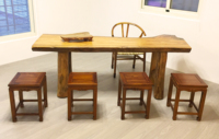 Table d'appoint chinoise en teck, 60 cm de haut, faite à la main, design antique durable, meubles de salon, OEM ODM, livraison directe d'usine