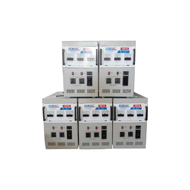 Protecteur de puissance le plus vendu prix compétitif fournitures de stabilisateur de tension automatique stabilisé domestique 1 phase fabriquées au Vietnam
