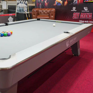 Elegant Pool <b>Table</b> with Seamless Rubber Cushions and Strong Legs for Accurate Competitive <b>Play</b> - Product Image 1