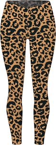 Women's High-Waisted Tummy Control Gym Leggings Comfortable Breathable Fitness Sports <b>Pants</b> XXL/XL Sizes Solid Style - Product Image 6