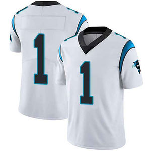 Camiseta de fútbol americano bordada con tira sublimada personalizada, ropa de fútbol para hombre y Deportes de fútbol, camiseta impresa OEM - Product Image 6