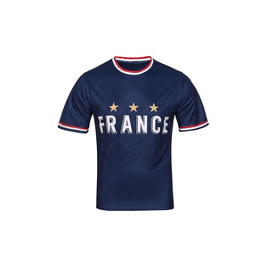 Nueva Camiseta de Fútbol Personalizada para Adultos, 100% Poliéster, Alta Calidad, Color y Logotipo Personalizables, Secado Rápido, Unisex, para Verano - Product Image 3