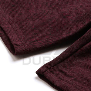 Pantalones cortos informales de tela elástica para hombre, 100% algodón, de lona, transpirables, ligeros, con cintura elástica para gimnasio, correr, relajación en casa - Product Image 6