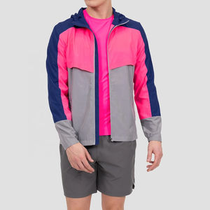 Chándal cortavientos impermeable para exteriores Unisex, ropa de entrenamiento transpirable de talla grande para correr en invierno, patrón sólido - Product Image 1