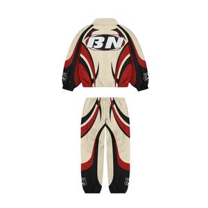 ชุดวอร์มผ้าไนลอนกันลมวินเทจของผู้ชายชุดวอร์มซิปอัพแบบระเหิดไซส์ใหญ่พิเศษพิมพ์ลายสำหรับฤดูหนาว - Product Image 3