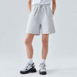 Shorts de survêtement pour femmes, été, taille haute, respirant, écologique, séchage rapide, 420GSM, molleton lourd, coupe ample, streetwear - Product Image 1