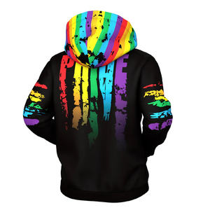 Sudadera con capucha unisex con cremallera completa y logotipo personalizado sudadera de invierno de patrón sólido con cremallera colorida de sublimación para hombres, mujeres y niños - Product Image 2