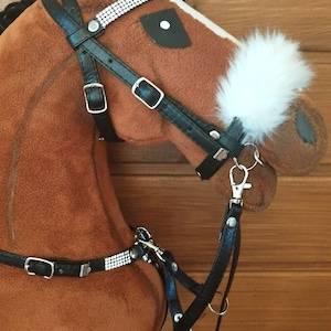 Bridon et rênes en cuir équestre de haute qualité, durables, pour l'extérieur, personnalisation acceptée - Product Image 5