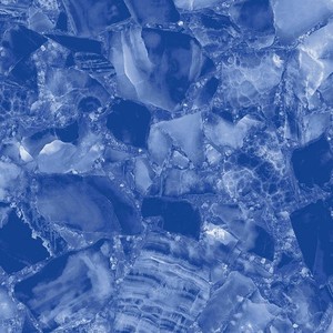 Orientbell Vitrified (GVT) 600X1200 DR Super Gloss Crystal Royal Blue Acabado brillante Azulejos grandes Azulejos de porcelana para piso de pared grande - Product Image 1