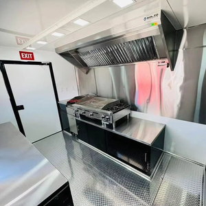 Camion de restauration rapide personnalisé de haute qualité cuisine de rue remorquable pour magasin d'alimentation au détail cave pour crème glacée hotdog bonbons chips - Product Image 3