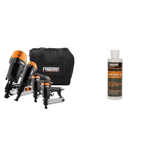 Kit Neumático de 4 Piezas para Clavado y Remachado con Bolsa, Herramienta Neumática de 8 oz para Mejoras del Hogar - Product Image 5