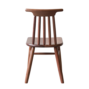 Silla de Comedor Minimalista de Madera Maciza Adecuada para el Hogar, Cafeterías y Restaurantes con Respaldo Cómodo - Product Image 4