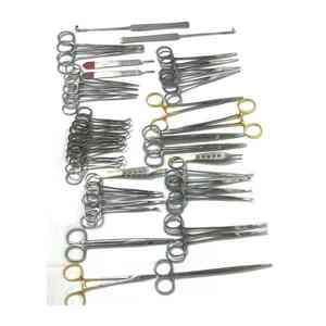 ACIER INOXYDABLE JAPONAIS DE HAUTE QUALITÉ 141 PCS CANINE + FELINE SPAY PACK INSTRUMENTS CHIRURGICAUX VÉTÉRINAIRES - Product Image 6