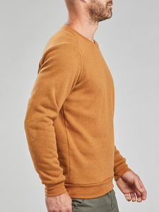 Sudadera polar manga larga mezcla de algodón pulóver cuello redondo sudadera hombres - Product Image 5