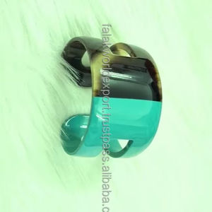 Pulsera de cuerno de búfalo Vintage a la moda, diseño personalizado, mezcla de colores, alta calidad para ocasiones/festivales de Falak World Export - Product Image 6