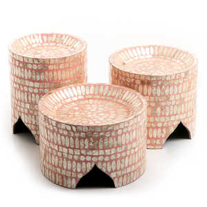 2023 último soporte de pastel de nácar soporte de pastel de fregona negro de alta calidad para boda cumpleaños Ramadán ocasión uso de servicio - Product Image 5