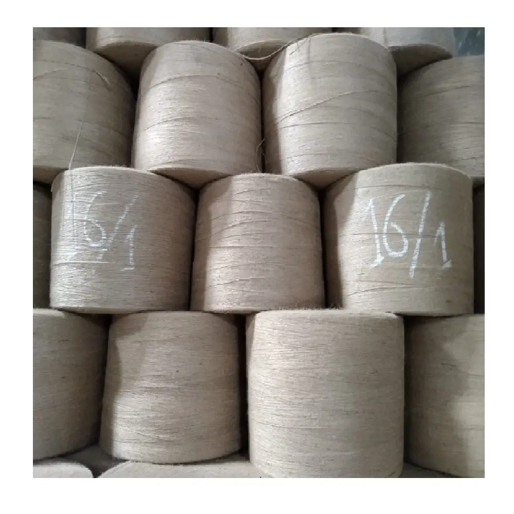 Factory Sale Supper Quality Wholesale Price Jute Yarn Twine Roll 100% Jute Yarn For Weaving Export From Bangladesh