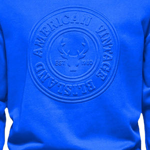 Logotipo de transferencia de calor sostenible Etiqueta de ropa de impresión en relieve 3D para sudaderas de patrón sólido de invierno - Product Image 3