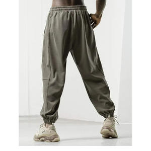 กางเกงกันหนาวสำหรับผู้ชายกางเกงเล่นฟิตเนสสีพื้นกางเกงใส่เล่นฟิตเนสกีฬากลางแจ้งกางเกงฤดูหนาวสไตล์ลำลองสำหรับผู้ชาย - Product Image 3