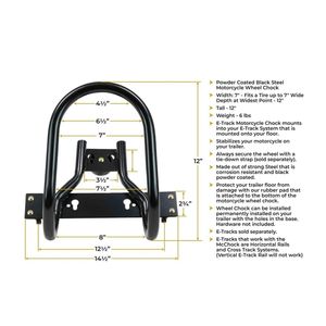 <span class=keywords><strong>Cale</strong></span> <span class=keywords><strong>de</strong></span> <span class=keywords><strong>roue</strong></span> <span class=keywords><strong>de</strong></span> <span class=keywords><strong>moto</strong></span> E-Track, <span class=keywords><strong>cale</strong></span> <span class=keywords><strong>de</strong></span> pneu <span class=keywords><strong>de</strong></span> vélo vertical pour remorque, <span class=keywords><strong>cale</strong></span> <span class=keywords><strong>de</strong></span> <span class=keywords><strong>moto</strong></span> amovible E-Track et à fixation par boulons - Product Image 3