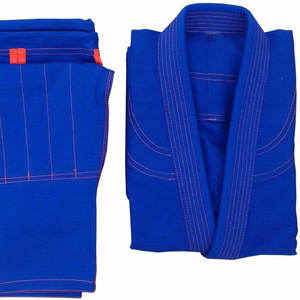 W189 venta al por mayor perla tejido Jiu Jitsu Gi 100% algodón Kimono trajes con parches bordados MMA artes marciales desgaste BJJ Gi - Product Image 5