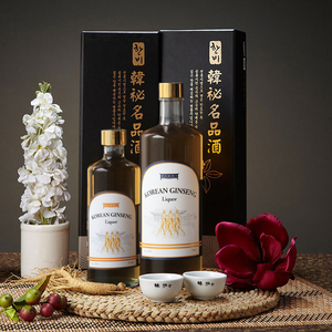 [Hanbi] RƯỢU SÂM Hàn Quốc cao cấp thảo dược tinh thần gạo truyền thống rượu chưng cất Hộp Quà Tặng truyền thống Hàn Quốc - Product Image 1