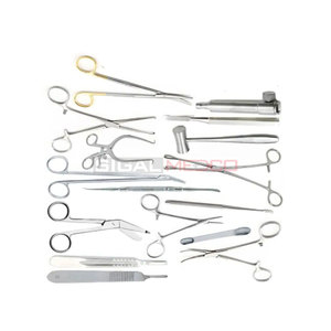 Kit de Esterilización Veterinaria Básico SIGAL MEDCO, 19 Piezas, Juego de Instrumentos Quirúrgicos Profesionales de Acero Inoxidable Alemán Reutilizable para Ganado - Product Image 4